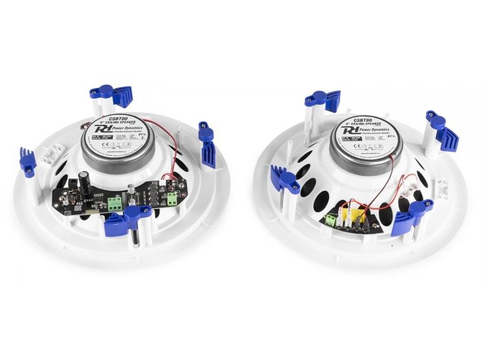 Power Dynamics CSBT80 Conjunto activo de altavoces de techo con BT 952554