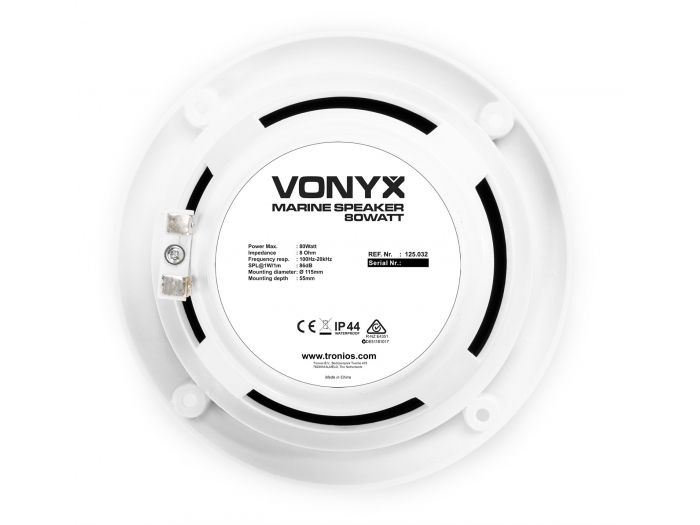 Vonyx MSV50 Juego de altavoces marinos de 5 " 125032 - 9