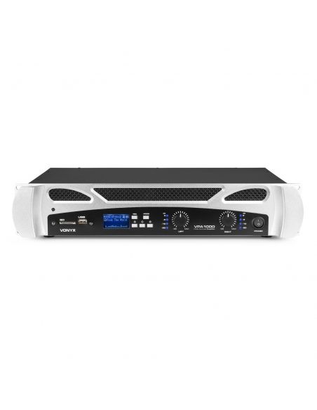 Vonyx VPA1000 PA Amplifier 2x 500W MP3,BT | Mas Que Sonido