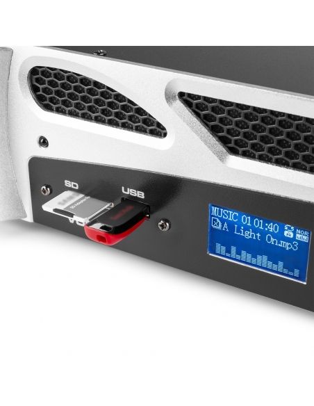 Vonyx VPA1000 PA Amplifier 2x 500W MP3,BT | Mas Que Sonido