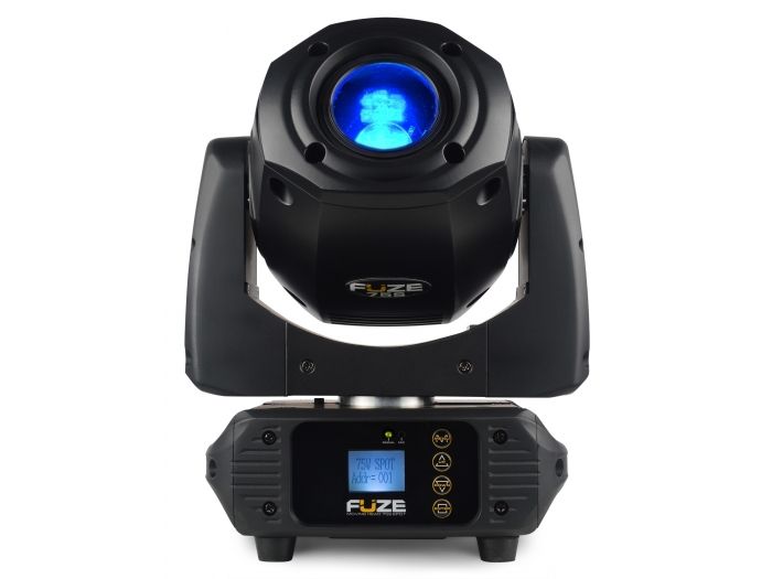 Beamz Fuze75S Set 2 pcs Cabeza Movil Spot 75W LED en Flightcase