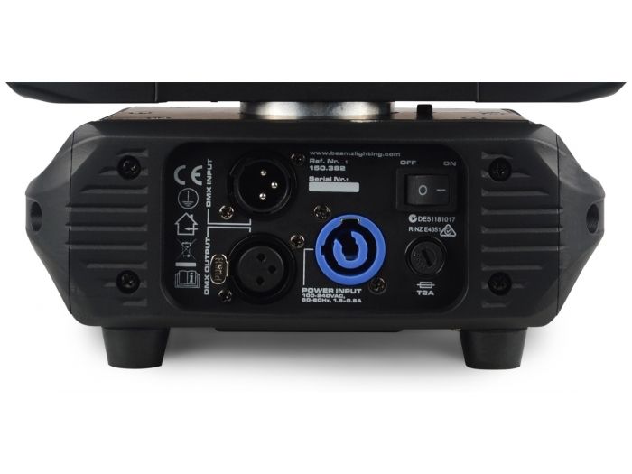 Beamz Fuze75S Set 2 pcs Cabeza Movil Spot 75W LED en Flightcase