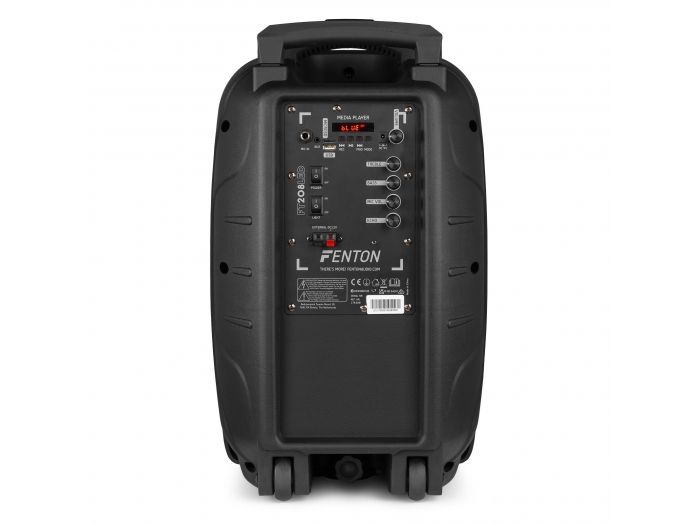 Fenton FT208LED Sistema portátil de sonido 2x 8" 170020 - 5