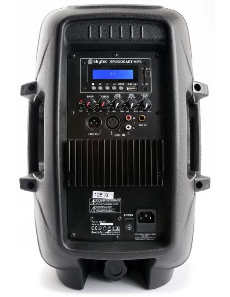 Vonyx SPJ-1000ABT MP3 Bafle Activo Hi-End BT 10" 400W 178041 - 6