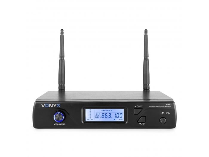Vonyx WM61B Wirel.Micro UHF 16 Ch 1 Bodyp | Mas Que Sonido
