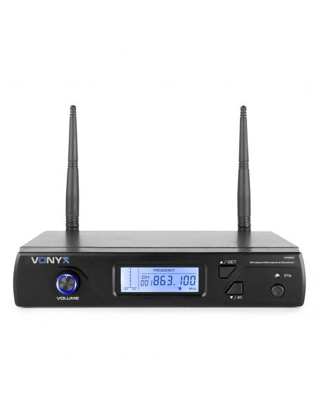 Vonyx WM61B Wirel.Micro UHF 16 Ch 1 Bodyp | Mas Que Sonido