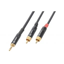 PD-Connex CX85-3 Cable 3.5 Stereo- 2xRCA Macho 3.0m 177036 - 1