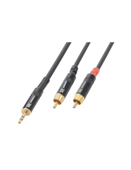 PD-Connex CX85-3 Cable 3.5 Stereo- 2xRCA Macho 3.0m 177036 - 1