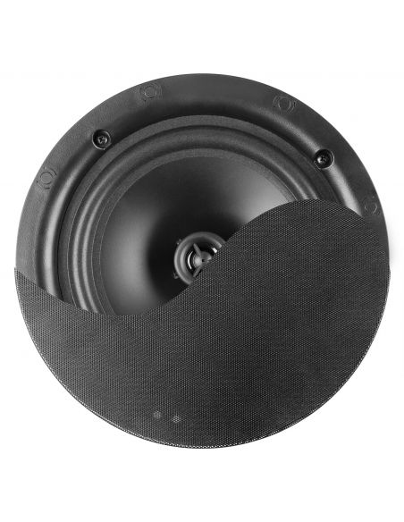 Power Dynamics NCSS6B Altavoz de techo de bajo perfil 2 vías 6.5" Negro 952619 - 1