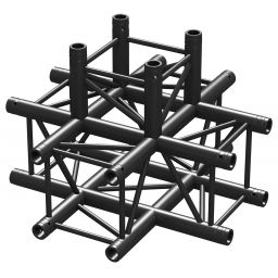 Beamz P30-C55 Truss 5 vias Cruz Negro