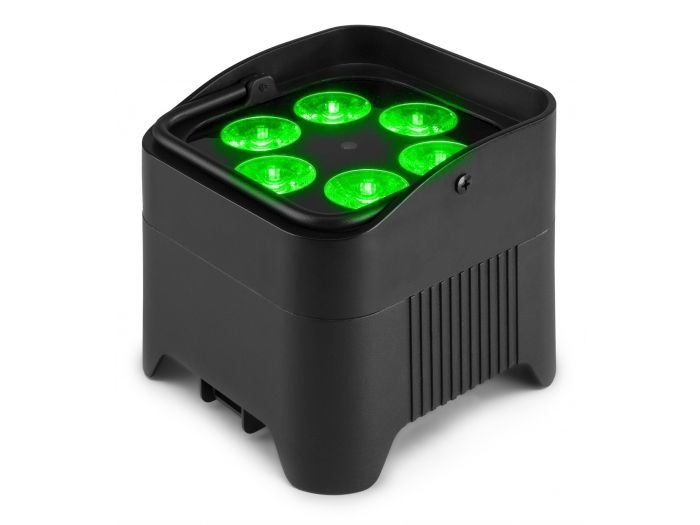 Beamz BBP96S Foco PAR con bateria 6x 12W WDMX 