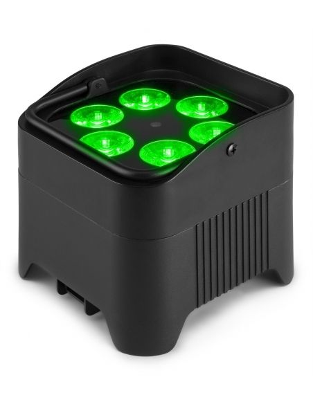 Beamz BBP96S Foco PAR con bateria 6x 12W WDMX 