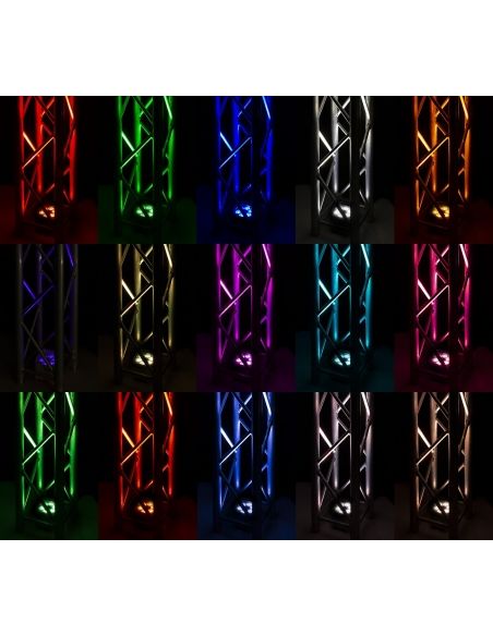 Beamz BBP96S Foco PAR con bateria 6x 12W WDMX 