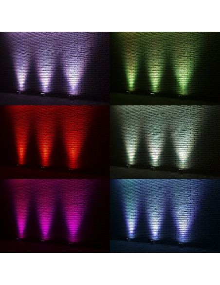 Beamz BBP96S Foco PAR con bateria 6x 12W WDMX 