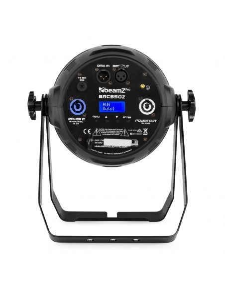 beamZ Pro BAC550Z Foco Par PRO Aluminio con Zoom RGBW 151510 - 9