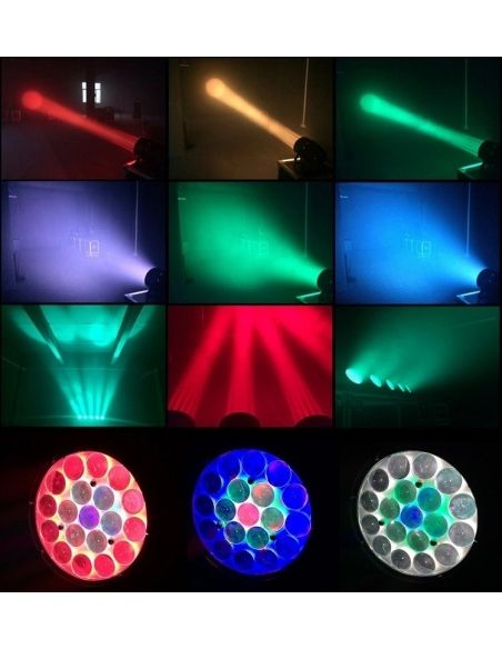 beamZ Pro BAC550Z Foco Par PRO Aluminio con Zoom RGBW 151510 - 11