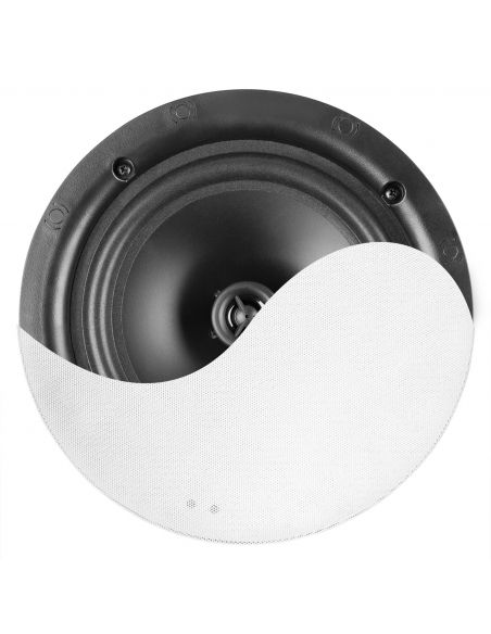 Power Dynamics NCSS8 Altavoz de techo de bajo perfil 2 vías 8" Blanco 952617 - 1