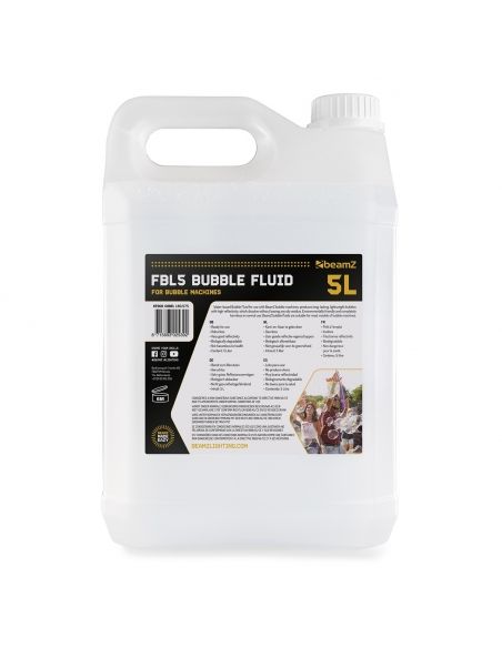 beamZ FBL5 Líquido de Burbujas 5L 160575 - 1