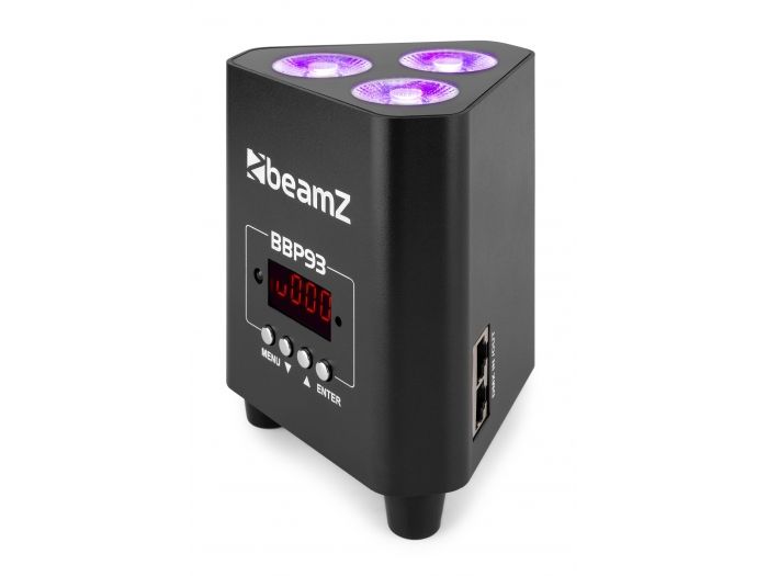 Beamz BBP93 Foco PAR Batería 3x 10W 