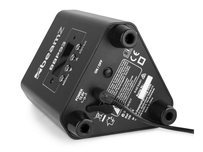 Beamz BBP93 Foco PAR Batería 3x 10W 