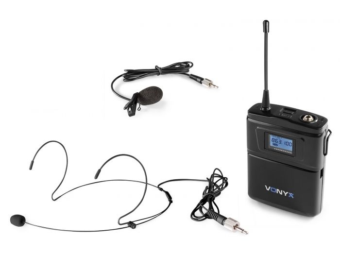 Vonyx WM60B Bodypack +Heads. WM6 series | Mas Que Sonido