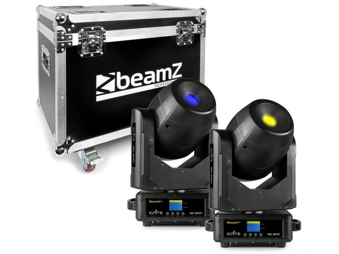 beamZ FC120 Flightcase for 2pcs IGNITE120 150426 - 2