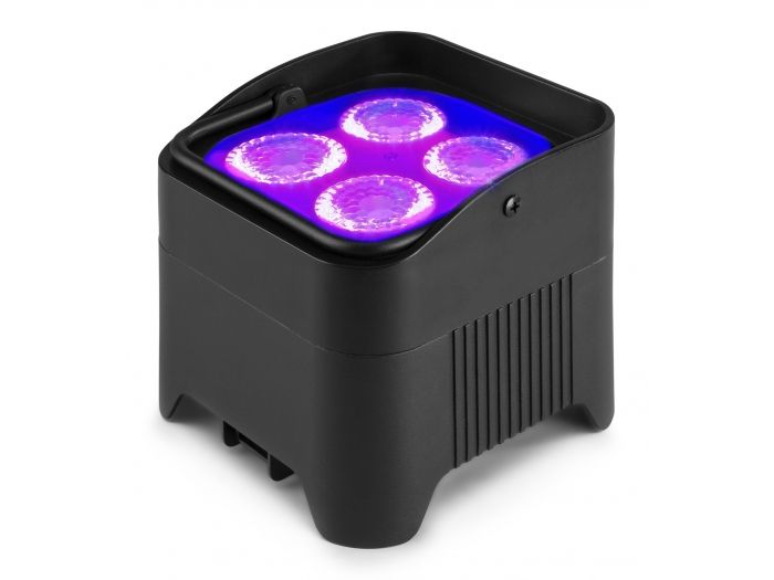 Beamz BBP94W Foco PAR con bateria 4x 12W WDMX 