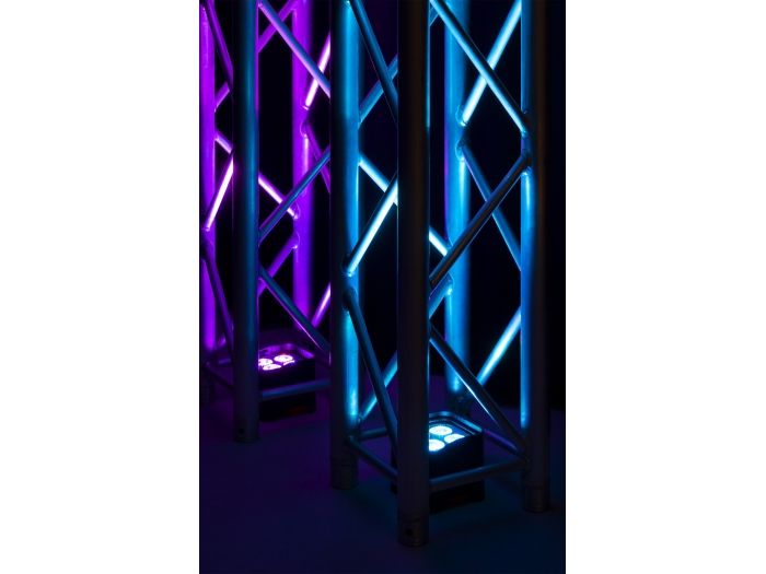 Beamz BBP94W Foco PAR con bateria 4x 12W WDMX 