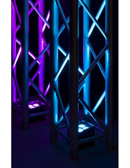 Beamz BBP94W Foco PAR con bateria 4x 12W WDMX 