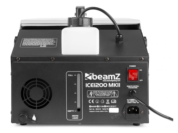 beamZ ICE1200 MKII Maquina de Humo bajo 160515 - 5
