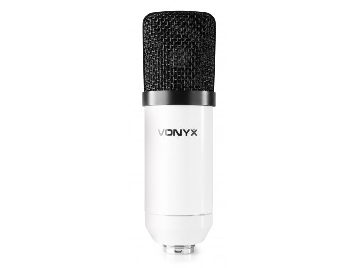 Vonyx CM300W Micrófono de estudio USB Blanco 173510