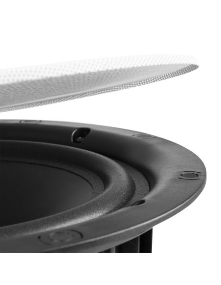 Power Dynamics NCBT601 Altavoz de techo de bajo perfil amplificados BT 6.5" Blanco 952628