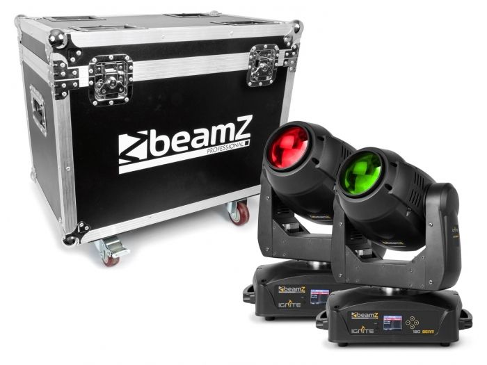 beamZ Pro FC180 Flightcase para 2pcs IGNITE180 Series 150375 - 2