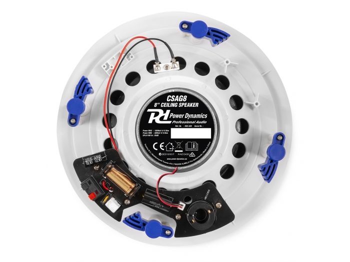 Power Dynamics CSSG8 Altavoz de techo 8” Alu 952526