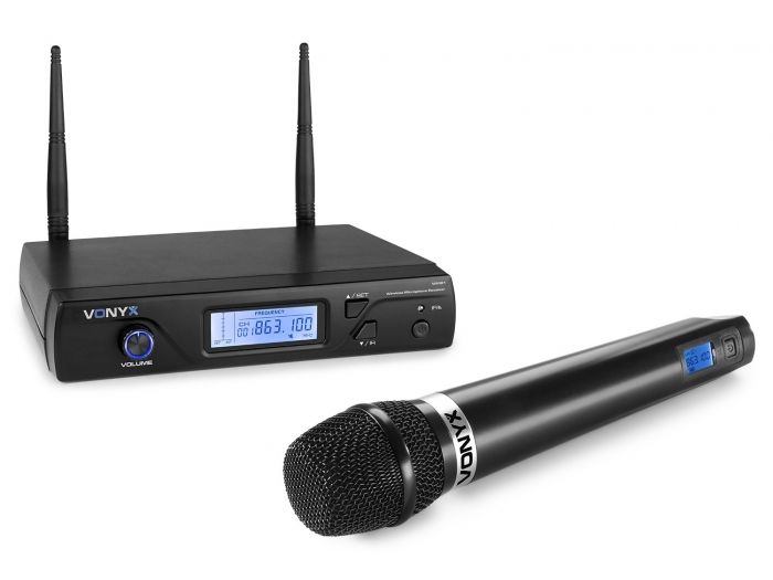 Vonyx WM61 Wirel.Micro UHF 16 Ch 1 Micro | Mas Que Sonido