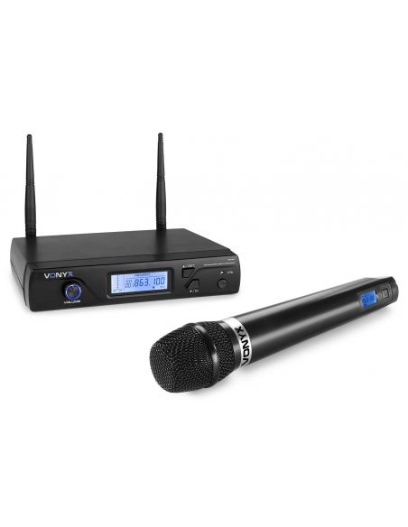 Vonyx WM61 Wirel.Micro UHF 16 Ch 1 Micro | Mas Que Sonido