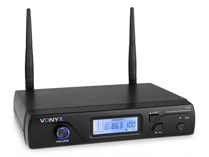 Vonyx WM61 Wirel.Micro UHF 16 Ch 1 Micro | Mas Que Sonido