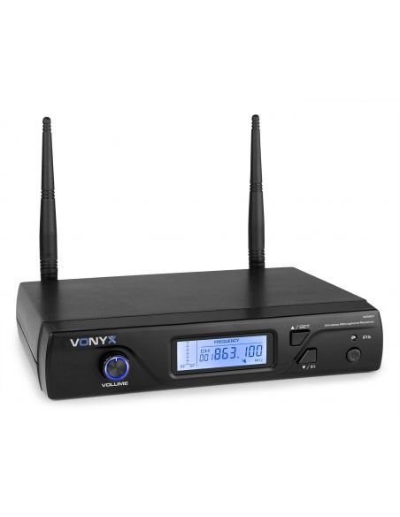 Vonyx WM61 Wirel.Micro UHF 16 Ch 1 Micro | Mas Que Sonido