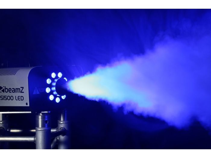 Beamz S1500LED Maquina de Humo con Leds 9x 3W RGB DMX