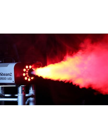 Beamz S1500LED Maquina de Humo con Leds 9x 3W RGB DMX