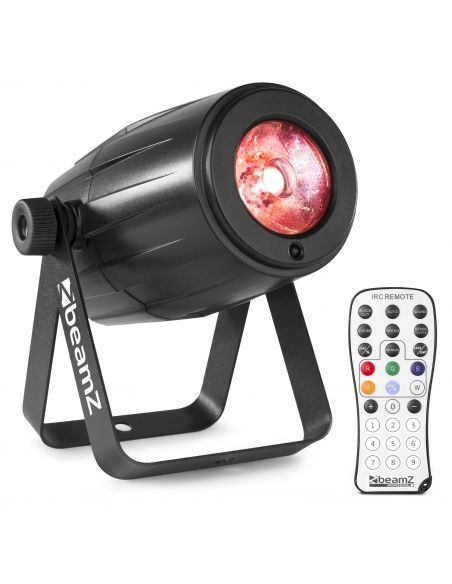 Beamz PS12W LED Spot 12W RGBW IR