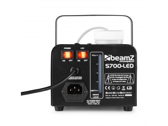 beamZ S700-LED Maquina de Humo con efecto llama 160426 - 8
