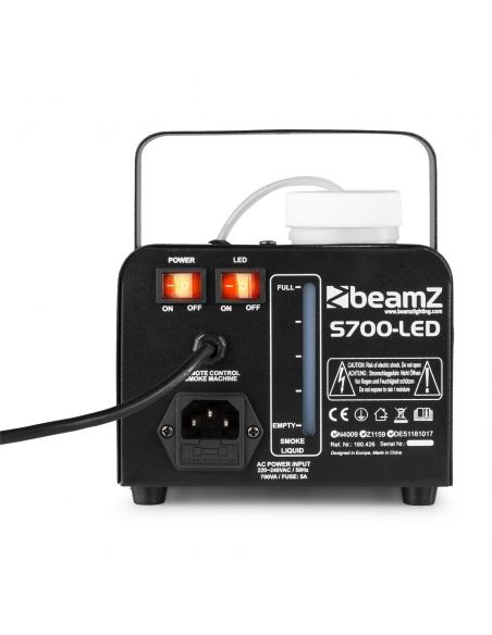 beamZ S700-LED Maquina de Humo con efecto llama 160426 - 8