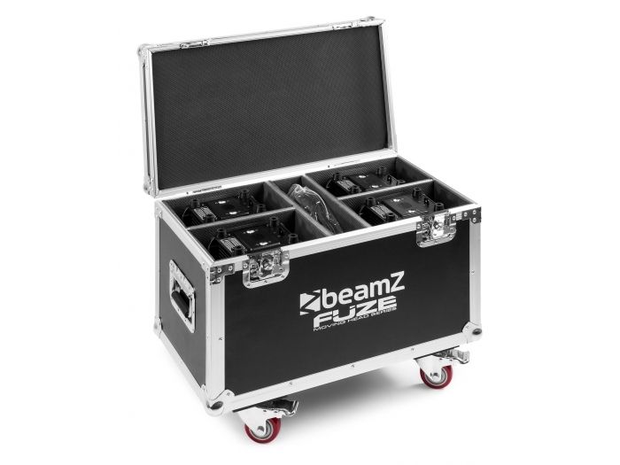 beamZ FCFZ42 Flightcase para 4pcs cabezas moviles Serie Fuze 2812/712/1910 150356 - 1