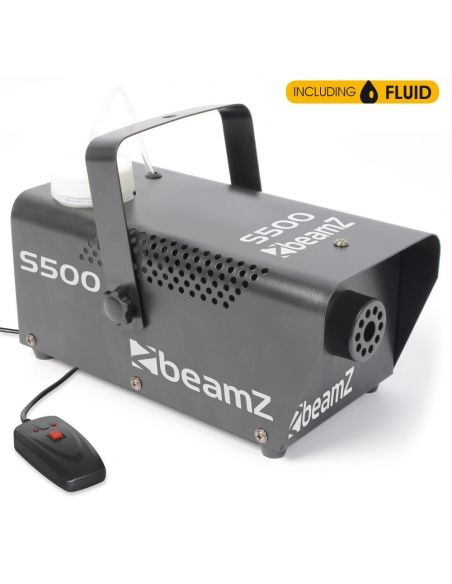 beamZ S500 Máquina de humo incluido líquido 160436