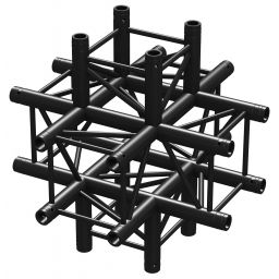 Beamz P30-C60 Truss 6 vias Cruz Negro