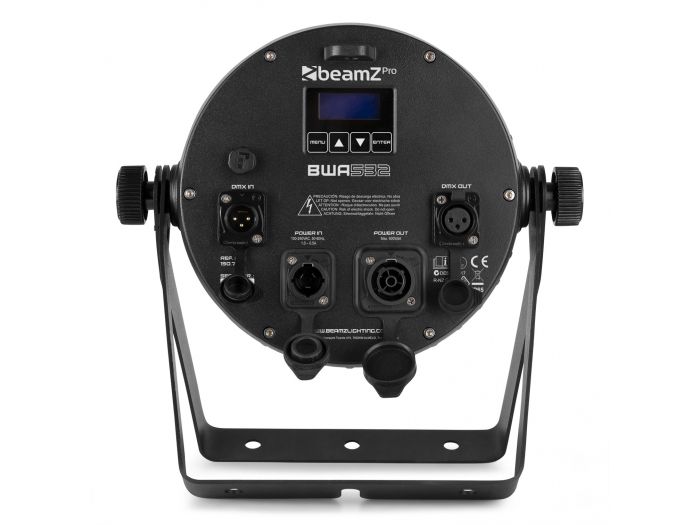 beamZ Pro BWA532 Foco PAR Aluminio IP65 LED 12x 12W 4-en-1 150794 - 5