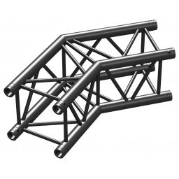 Beamz P30-C23 Truss 2 vias corner 135§ Negro