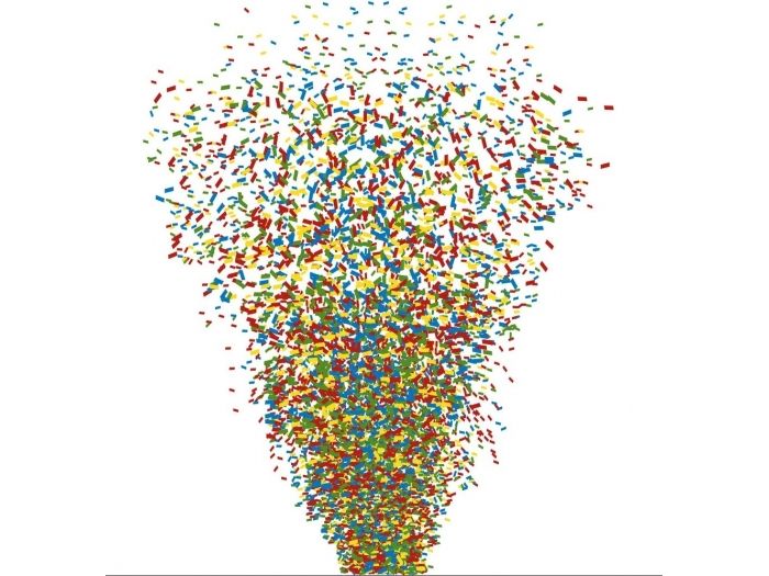 Beamz CNF1 Confetti Multi Color 1KG 