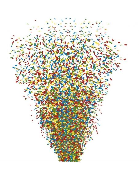 Beamz CNF1 Confetti Multi Color 1KG 